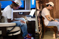 Piauiense Migueu reproduz fotos de Justin Bieber