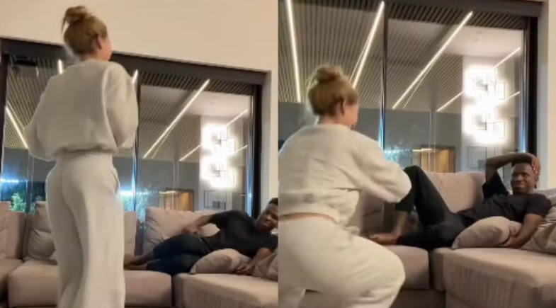 Virginia Fonseca dança para Vini Jr. em Madri: “Mostrando o que aprendi”