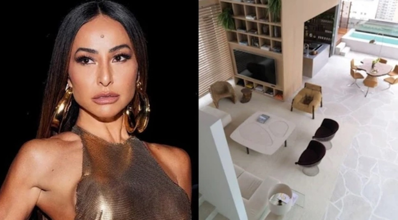Conheça a cobertura de luxo de 655 m² que Sabrina Sato mora em São Paulo