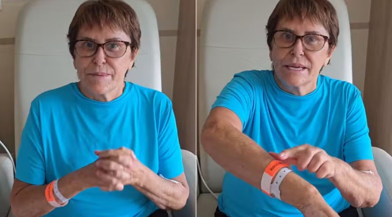 Márcia Sensitiva é internada com fortes dores e descobre doença