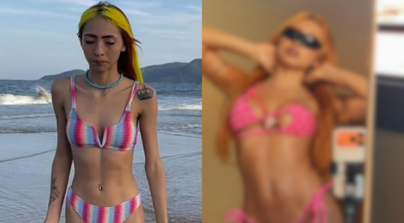 Ruivinha de Marte impressiona com antes e depois do corpo: “Não mudei muito, né?”