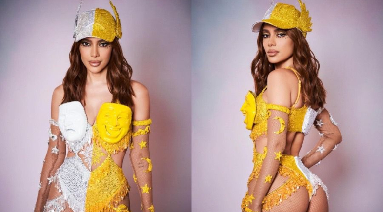 Anitta incorpora signo de gêmeos para edição histórica dos ‘Ensaios’