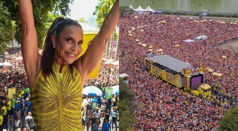 Bloco de Ivete Sangalo em São Paulo recebe público milionário; saiba quanto! 