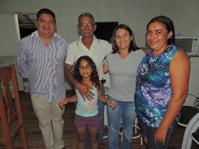 Prefeita Neuma Café e Raimundo Nonato visitam Agnelo Barros e D. Jesus