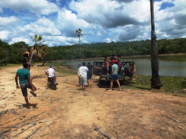 “INCRIVEL”  LAGOA COM ÁGUA SALGADA E DOCE EM SALINAS NO PIAUÍ - Imagem 14