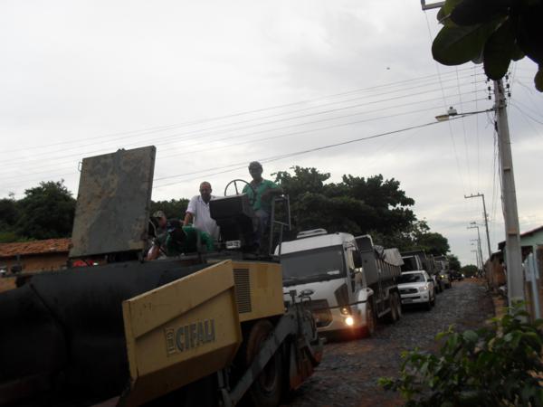 Amarante não se acabou  e o asfalto chegou