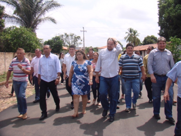 Governador Wilson Martins visita obras - Imagem 1