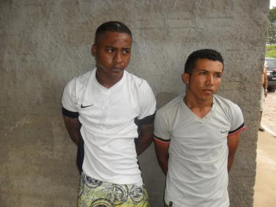 PM em Timon prende dupla de assaltantes e recupera motocicleta