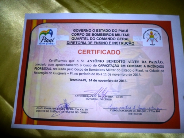 Participantes de curso profissionalizante recebem certificados em Redenção do Gurguéia - Imagem 2