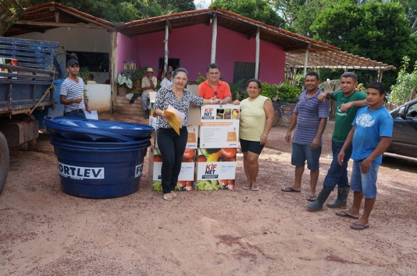 Deserto de cima e Águas Belas recebem kits de irrigação familiar - Imagem 1