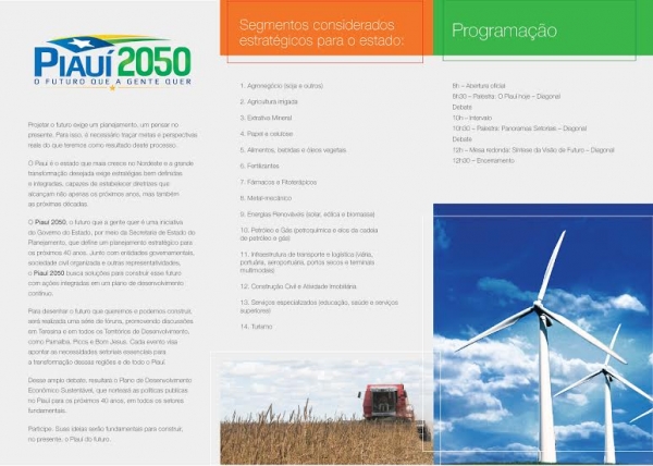 SEPLAN apresentará o Plano de Desenvolvimento Econômico Sustentável - Imagem 2