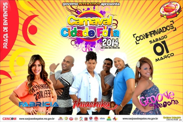 Carnaval Patoense: Seis bandas confirmadas - Imagem 2