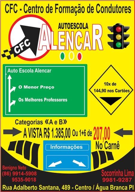 Auto Escola Alencar, formando condutores para o futuro - Imagem 1