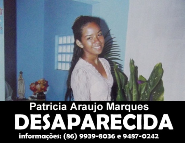 Jovem esperantinense de 14 anos está desaparecida