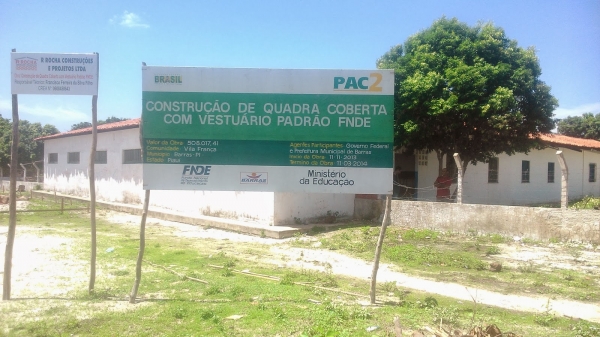 Prefeito Edílson Capote começa o ano com Obras na Área da Educação - Imagem 1