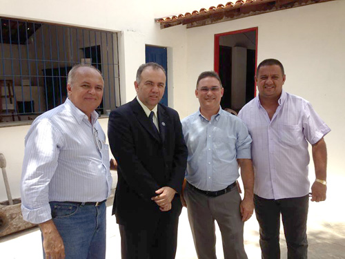 Presidente do Legislativo brasileirense prestigiou solenidade em Piracuruca