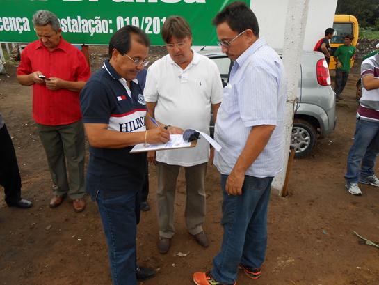Acordo para instalação de usina de reciclagem no Médio Parnaíba é assinado em Água Branca