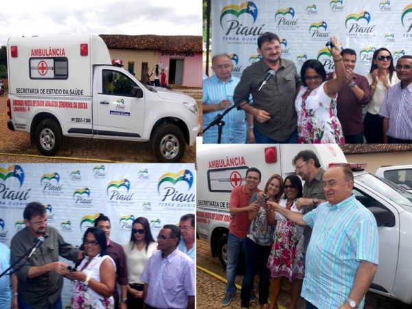 Município de Canavieira é contemplado com ambulancia - Imagem 1