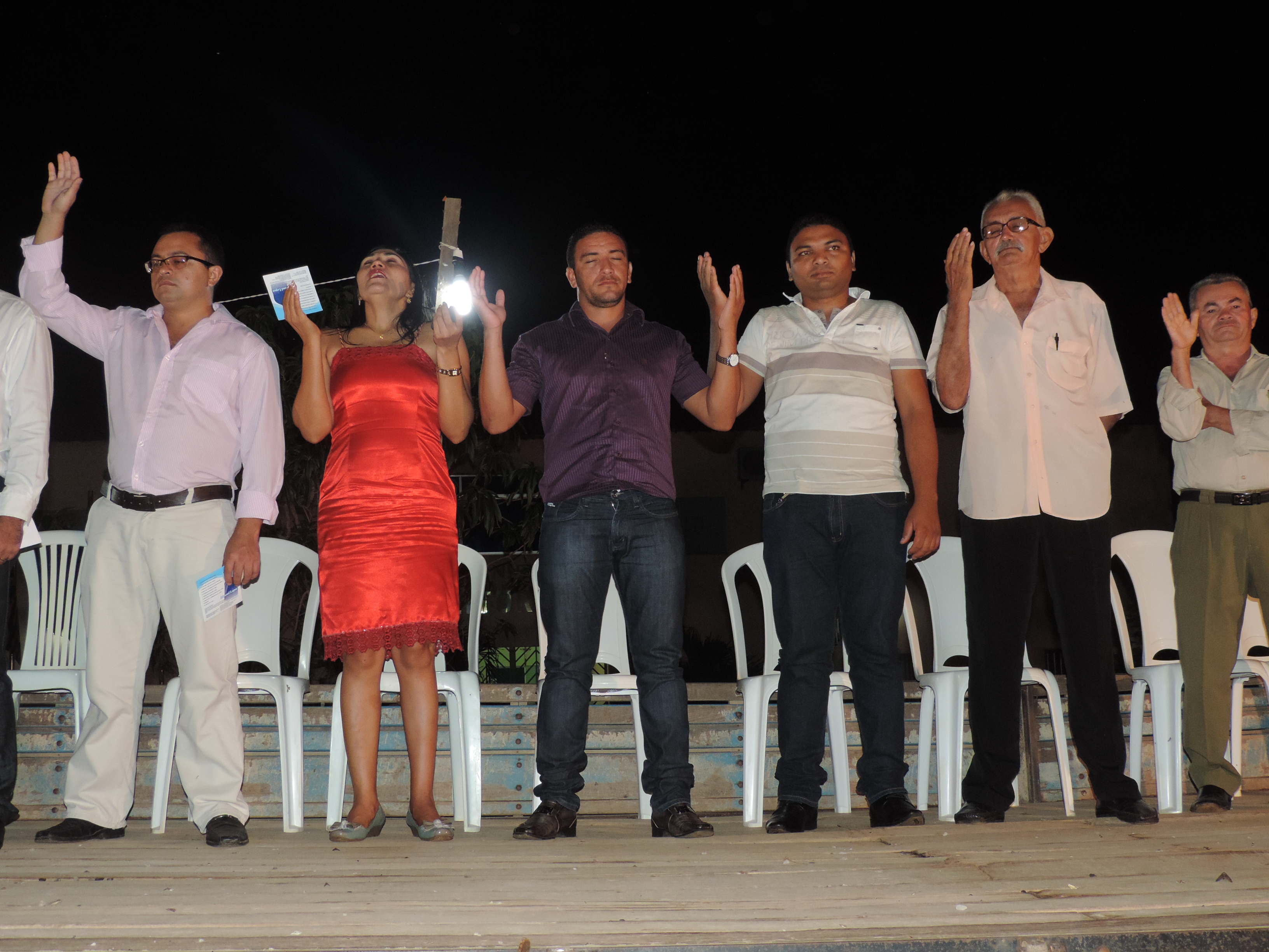Confina como foi o 1º dia de festividades do 20º Aniversário de Barra D“Alcântara com o culto Ecumênico