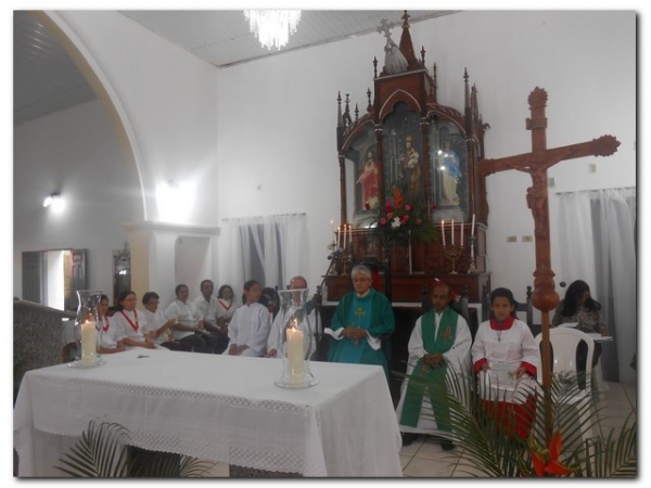 Inhuma recebe com alegria o Padre Damião  - Imagem 2