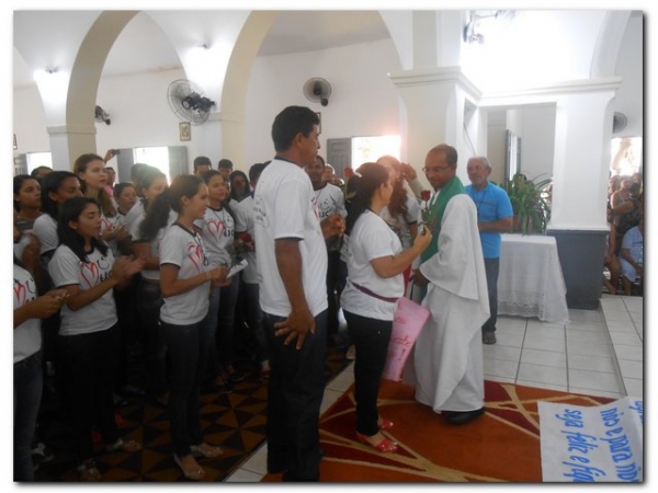 Inhuma recebe com alegria o Padre Damião  - Imagem 40