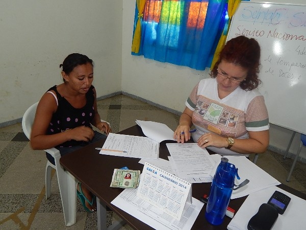  População Lagoinhense fazem inscrições para Cursos No CRAS - Imagem 2