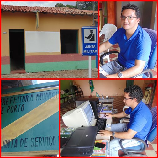 Junta de Serviço Militar de Porto está realizando alistamento