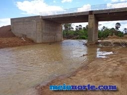 Primeira grande chuva já foi suficiente para interditar a PI 258. - Imagem 1