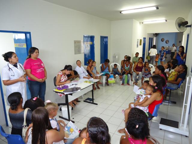 Secretária Municipal de Saúde Realiza Encontro de Puericultura do Bairro Santa Catarina
