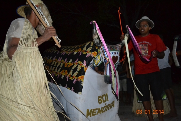 Grupo de Reisado do Boi Memória faz peregrinação no bairro Mato Seco. - Imagem 4