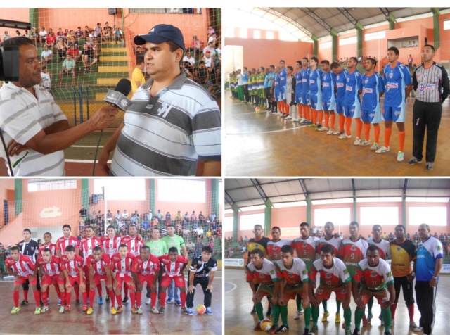 Abertura da Copa Norte de Futsal na sede de Esperantina