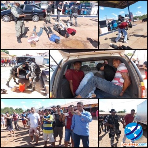 Operação policial prende quatro assaltantes com armas, dinheiro e joias no povoado Bela Vista