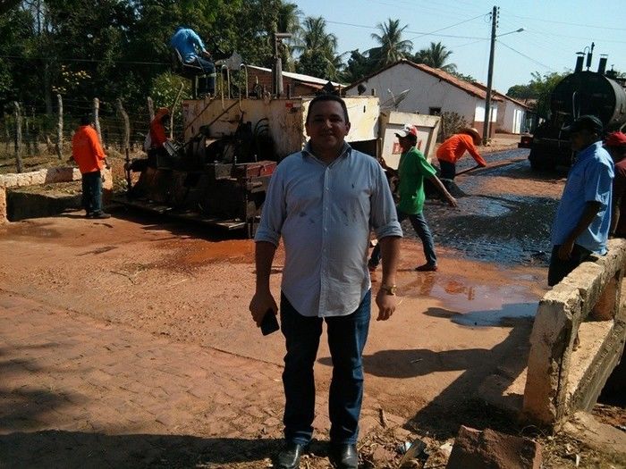 Pavimentação asfaltica em Redenção do Gurguéia teve início neste 1º de outubro - Imagem 1