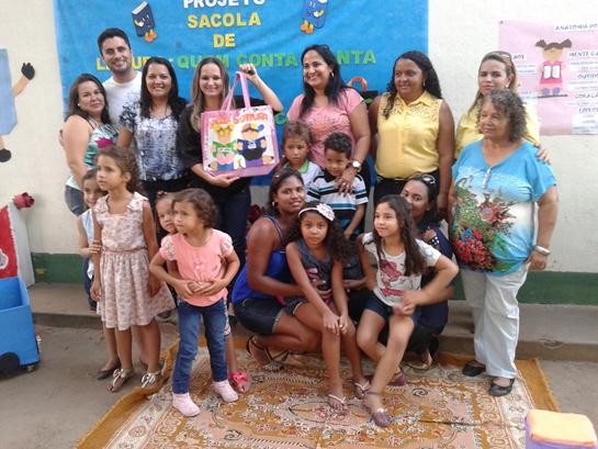 Escolas Municipais realizam o lançamento do Projeto Sacola de Leitura: Quem Conta, Canta, se Encanta e Reconta. - Imagem 1