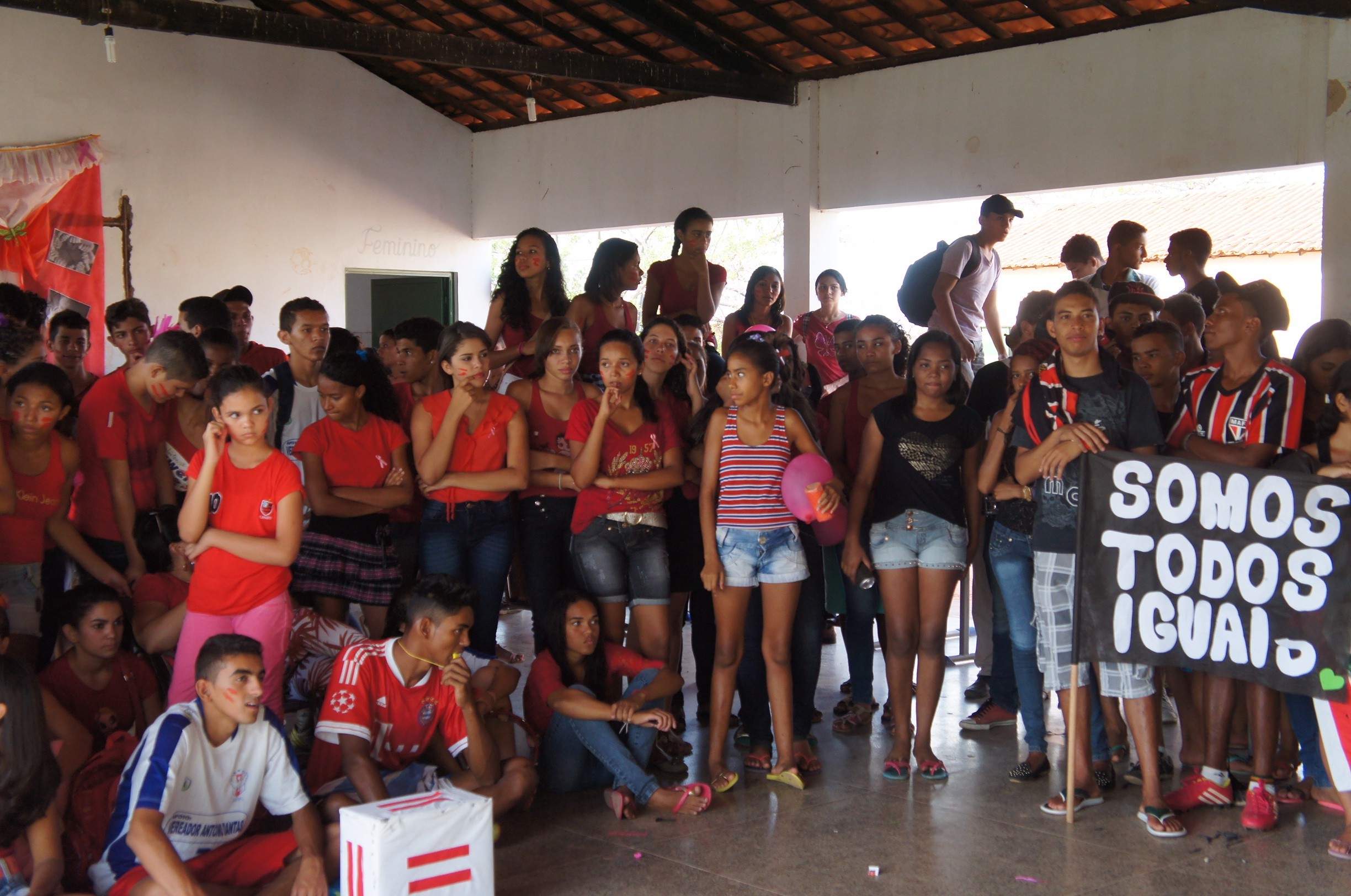 Escola Hugo Napoleão promove I Gincana Cultura em Monte Alegre do Piauí.
