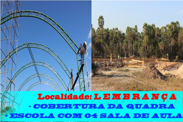 Prefeita Dra. Salete Rego esta aplicando mais de R$ 4 milhões de reais em construção de escolas e ginásios poliesportivos no município.  - Imagem 3