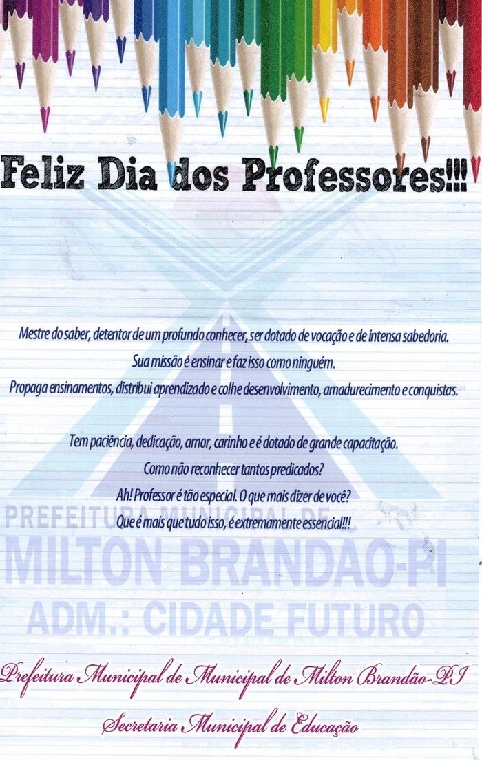 Mensagem ao Dia do Professor  - Imagem 1