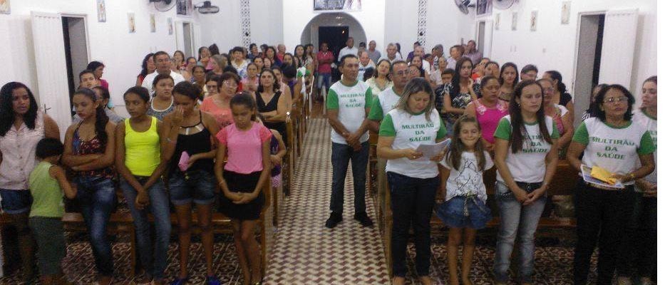 Secretaria Municipal de Saúde realiza novena da saúde nos festejos do Buriti do Castelo