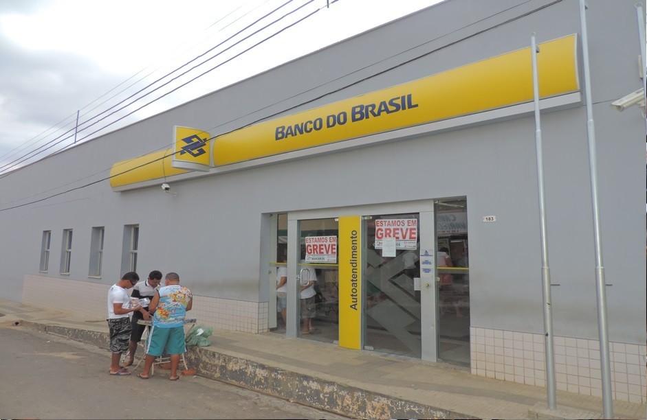 Bancários da Agência do Banco do Brasil em Ribeiro Gonçalves aderem à greve nacional