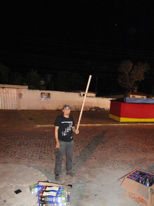 Festa da padroeira Virgem dos Remédios! Alvorada com fogos. - Imagem 1