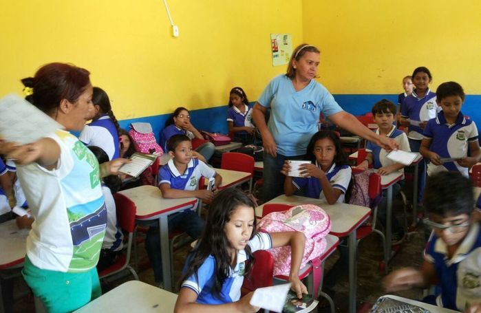 Estudantes da rede municipal de Buriti dos Lopes recebem orientações sobre hanseníase e verminoses  - Imagem 2