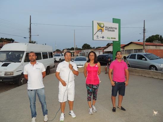 Abertura oficial das atividades na Academia da Saúde da avenida José Miguel - Imagem 13