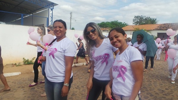 Caminhada marca Outubro Rosa em Pimenteiras. Veja as fotos  - Imagem 7