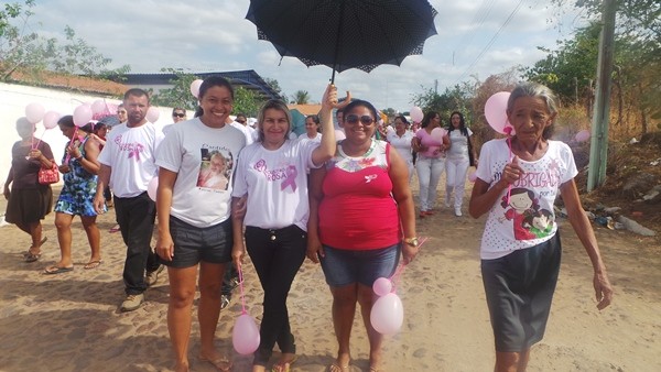 Caminhada marca Outubro Rosa em Pimenteiras. Veja as fotos  - Imagem 8
