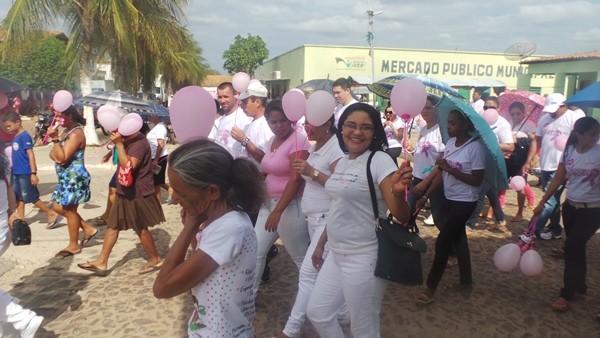 Caminhada marca Outubro Rosa em Pimenteiras. Veja as fotos  - Imagem 13