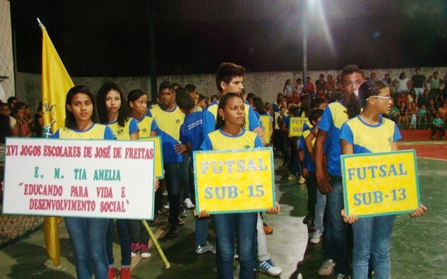 Grande público prestigia cerimônia de abertura do XVI Jogos Escolares - Imagem 9