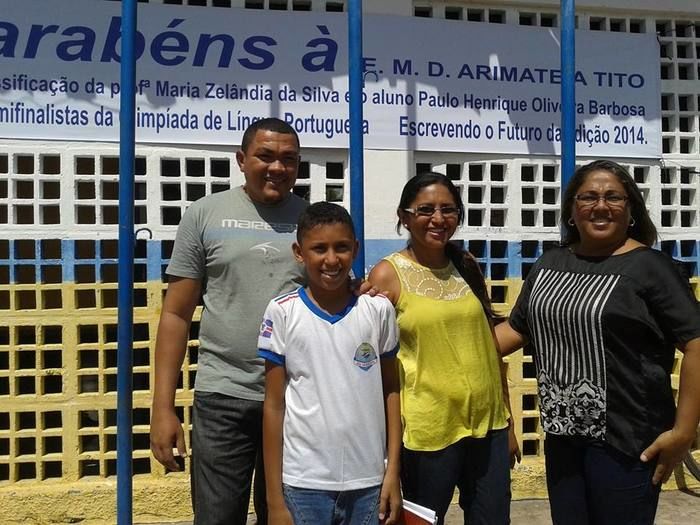 Paulo Henrinque é o semifinalista das Olimpíadas de Língua Portuguesa 2014 - Imagem 9