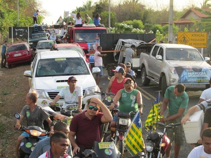 João Madison e Iracema Portela encerram Campanha com Carreata em Agricolândia - Imagem 21