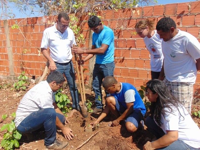  Alunos da APAE de Corrente iniciam  Projeto “Verde Vida” - Imagem 1