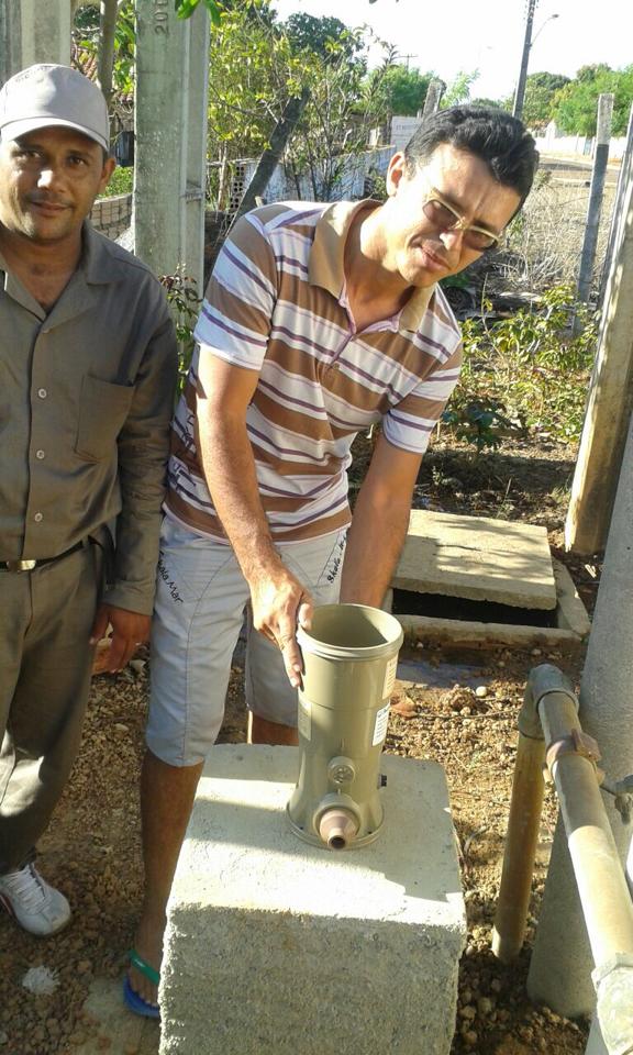 Secretaria Municipal de Saúde Nazaré, instala Dosadores de cloro na tubulação dos poços artesianos - Imagem 1